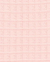 Kid Pink Knit Tank Top