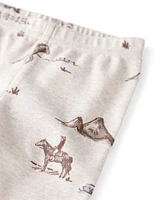 Baby Organic Cotton Pyjamas Western Rodeo Print