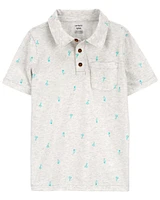 Kid Printed Polo Shirt