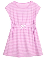 Kid Striped Terry Swimsuit Cover-Up