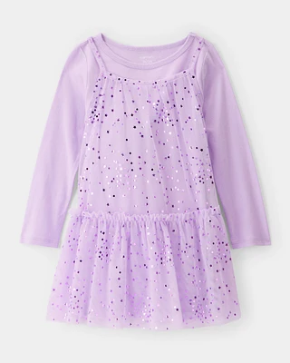 Toddler Girl Tulle Star Halloween Dress
