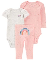 3-Piece Rainbow Little Character Set