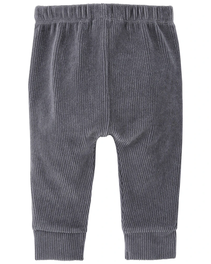 Baby Pull-On Velour Pants