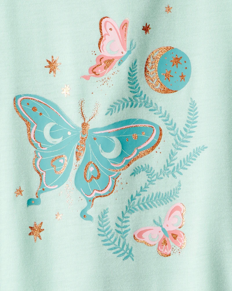 Kid 2-Pack Butterfly Moons Nightgowns