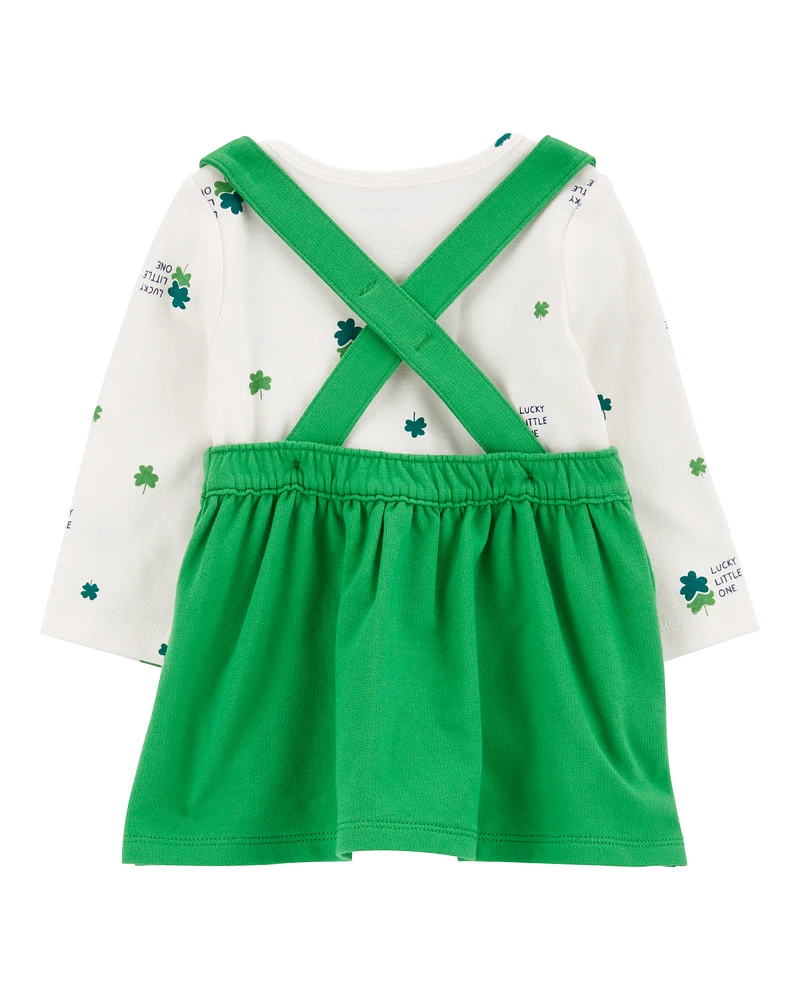 Baby 3-Piece St. Patrick's Day Print Jumper Set