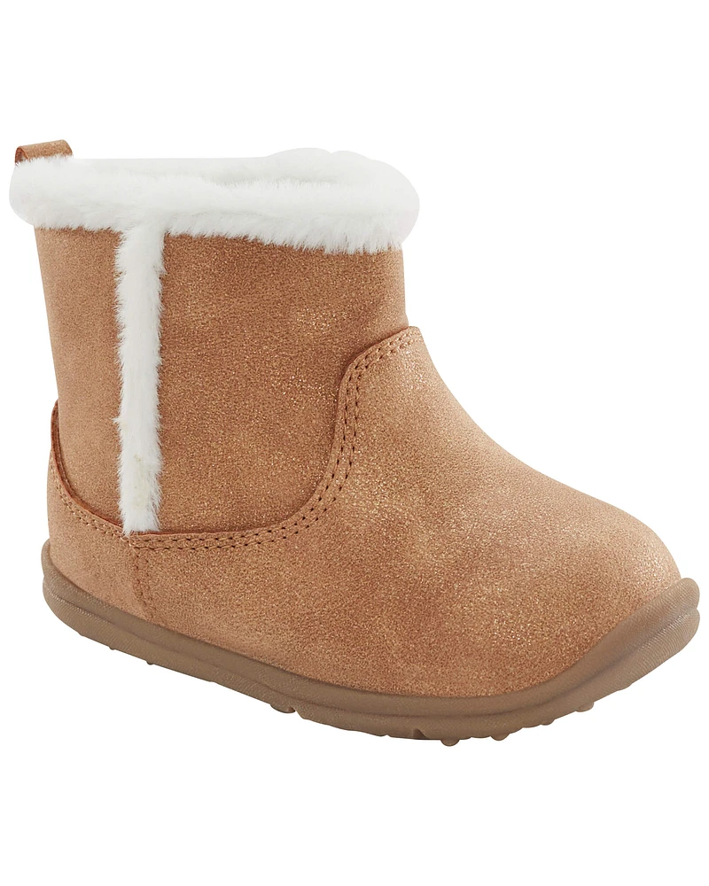 Baby Easy Step Sherpa Winter Boots