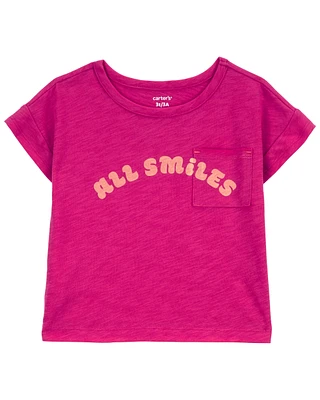 Toddler All Smiles Pocket Tee