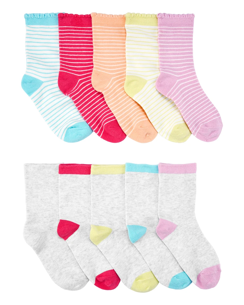 Kid 10-Pack Crew Socks