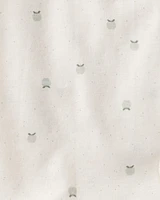 Baby 4-Pack Fruit Print Receiving Blankets