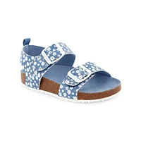 Toddler Daisy Buckle Footbed Sandals