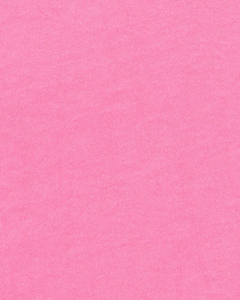 Baby Solid Flutter Short-Sleeve Tee - Pink
