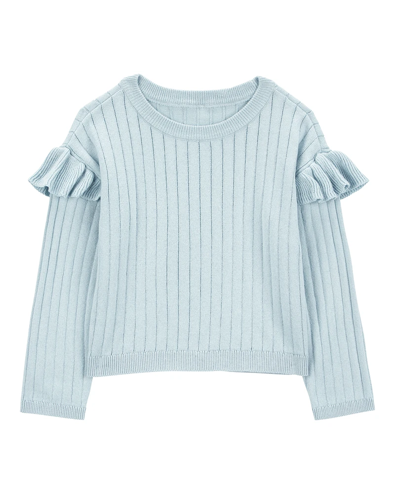 Baby Ribbed Long-Sleeve Sweater