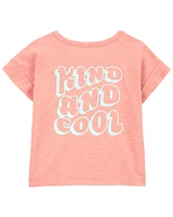 Toddler Flamingo Kind And Cool Tee