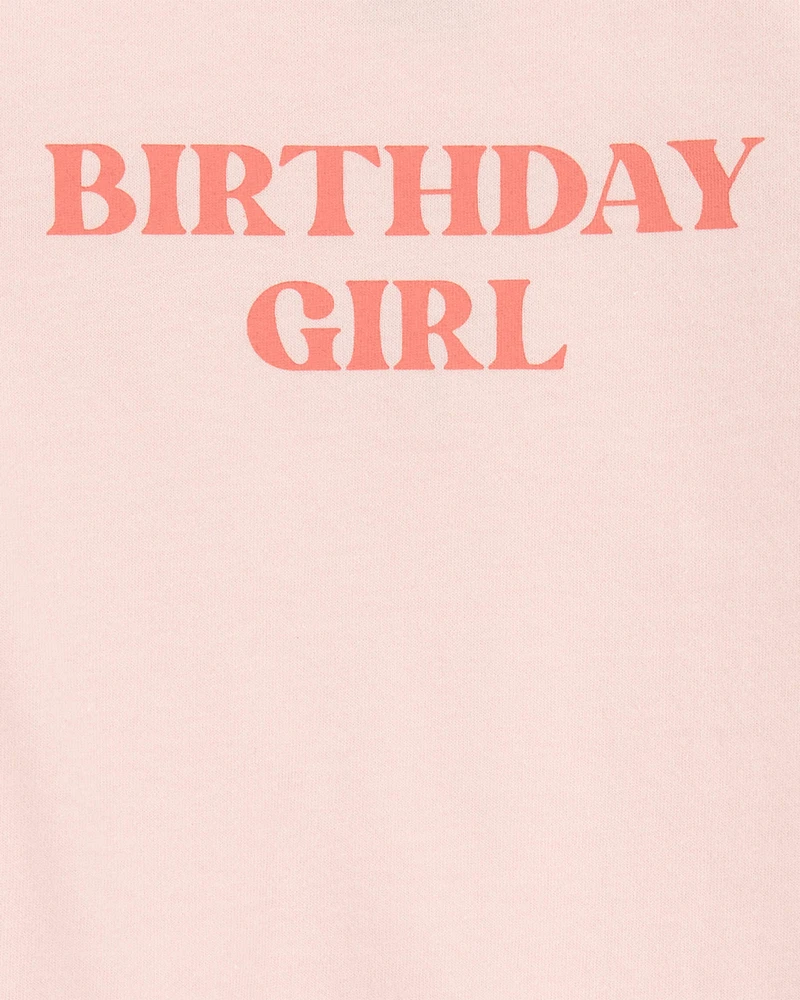 Baby Birthday Girl Cotton Bodysuit