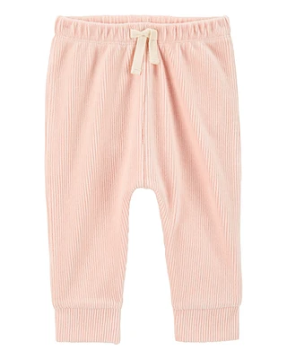 Baby Pull-On Velour Pants