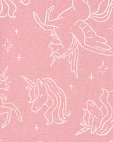 Kid 4-Piece Unicorn Cotton Pyjamas
