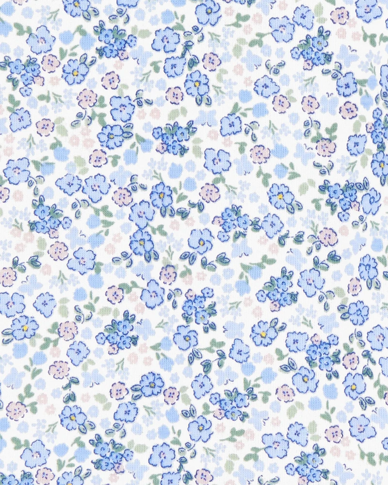 Toddler 4-Piece Floral Cotton Pyjamas