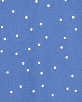 Kid Polka Dot Short-Sleeve Fashion Top