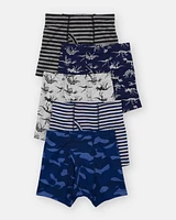 Toddler 5-Pack Boxer Briefs Underwear
