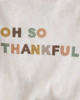 Baby 2-Piece Organic Cotton Oh So Thankful Set