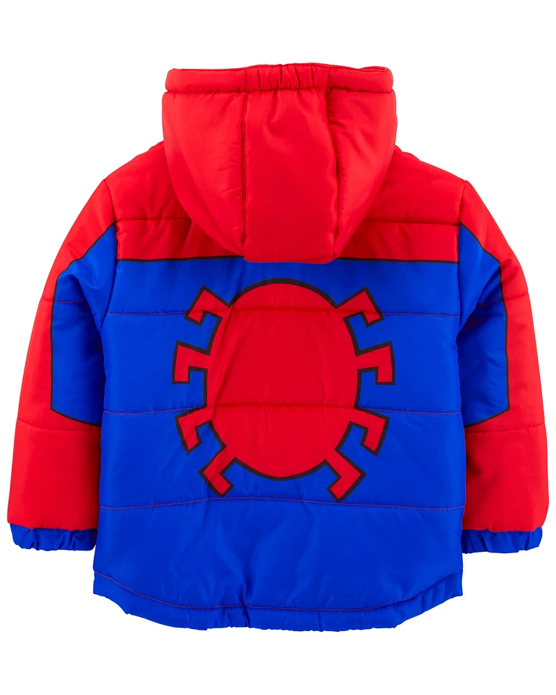 Toddler Spider-Man Puffer Jacket