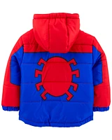 Toddler Spider-Man Puffer Jacket