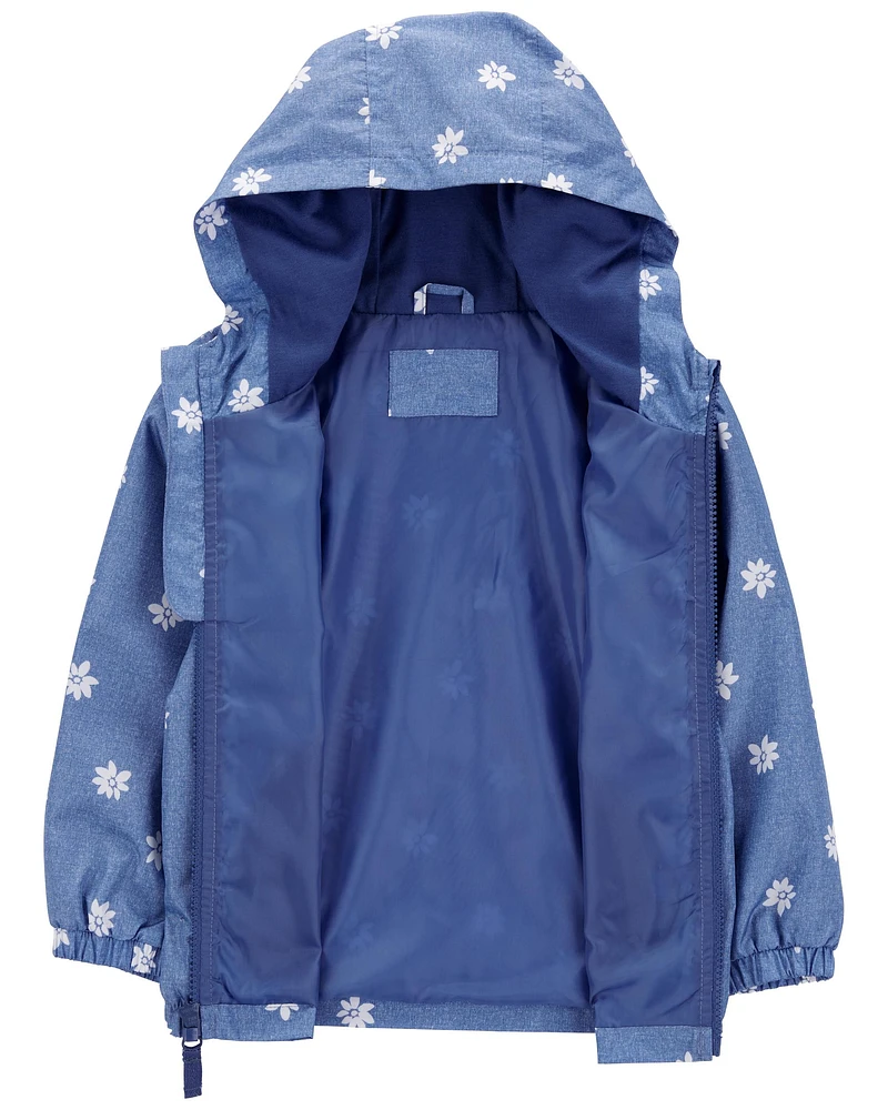 Kid Floral Print Jacket