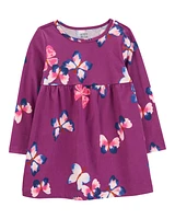 Toddler Butterfly Jersey Dress