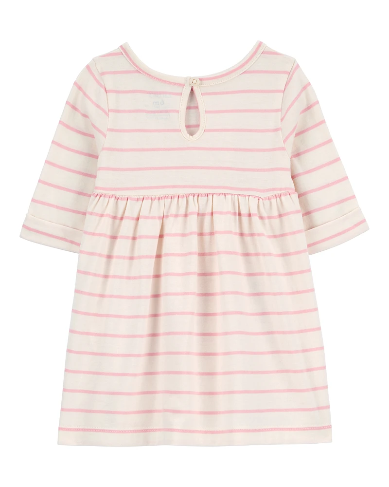 Baby Striped Apple Dress