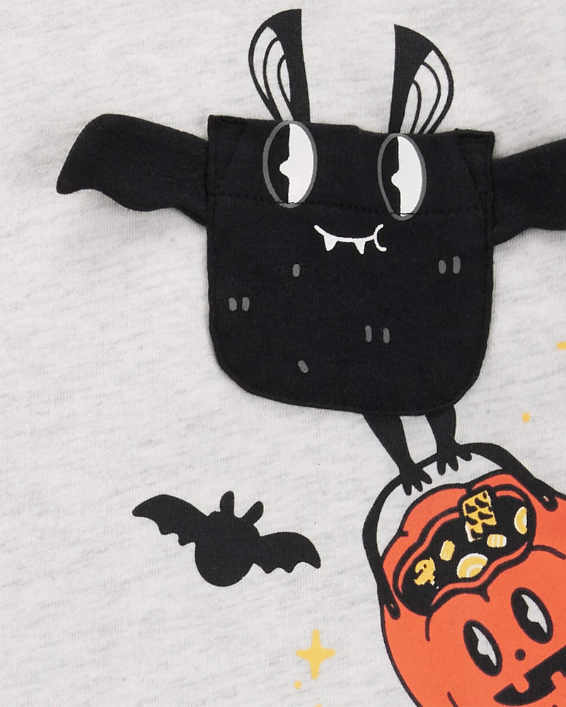 Baby 2-Piece Halloween Bat Tee & Jogger Set