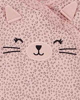 Cat Side-Snap Sleeper Pyjamas