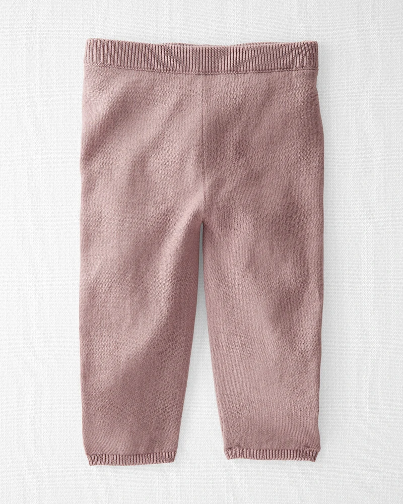 Baby Organic Cotton Sweater Knit Set