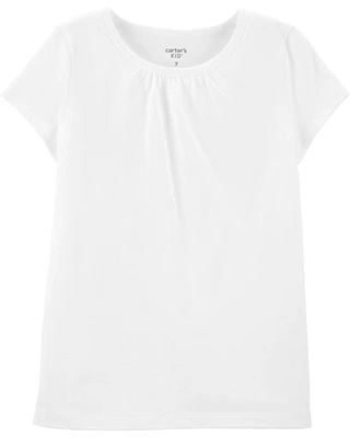 Kid White Cotton Tee