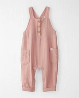 Baby Organic Cotton Gauze Overalls