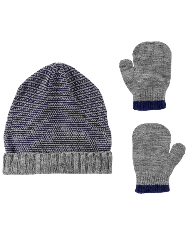 Carters Oshkosh 2-Pack Knit Cap & Gloves Set