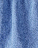Kid Organic Cotton Chambray Dress