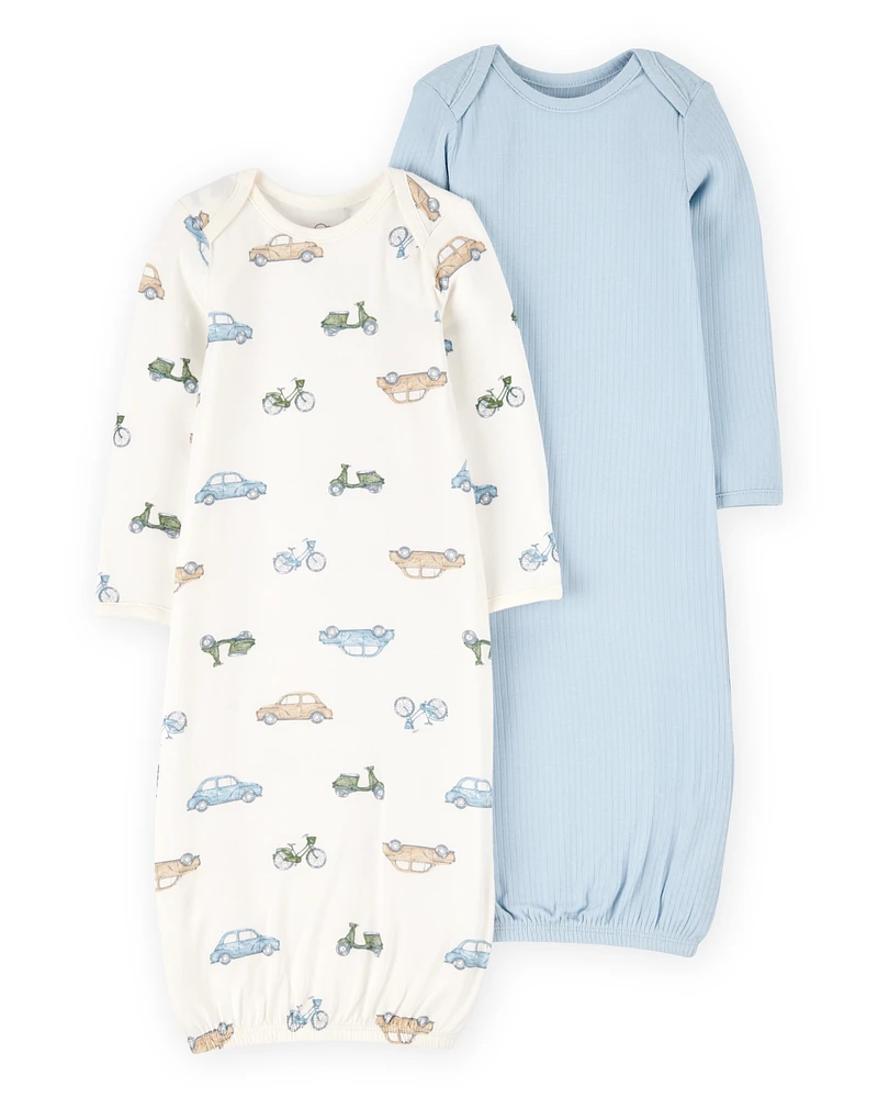 Baby 2-Pack PurelySoft Sleeper Gowns
