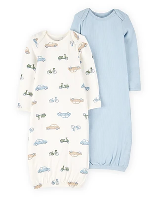 Baby 2-Pack PurelySoft Sleeper Gowns