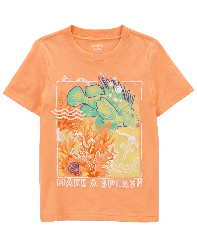 Toddler Fish Jersey Tee