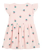 Toddler Strawberry Thermal Dress