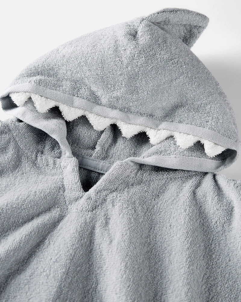 Toddler Organic Cotton Shark Towel