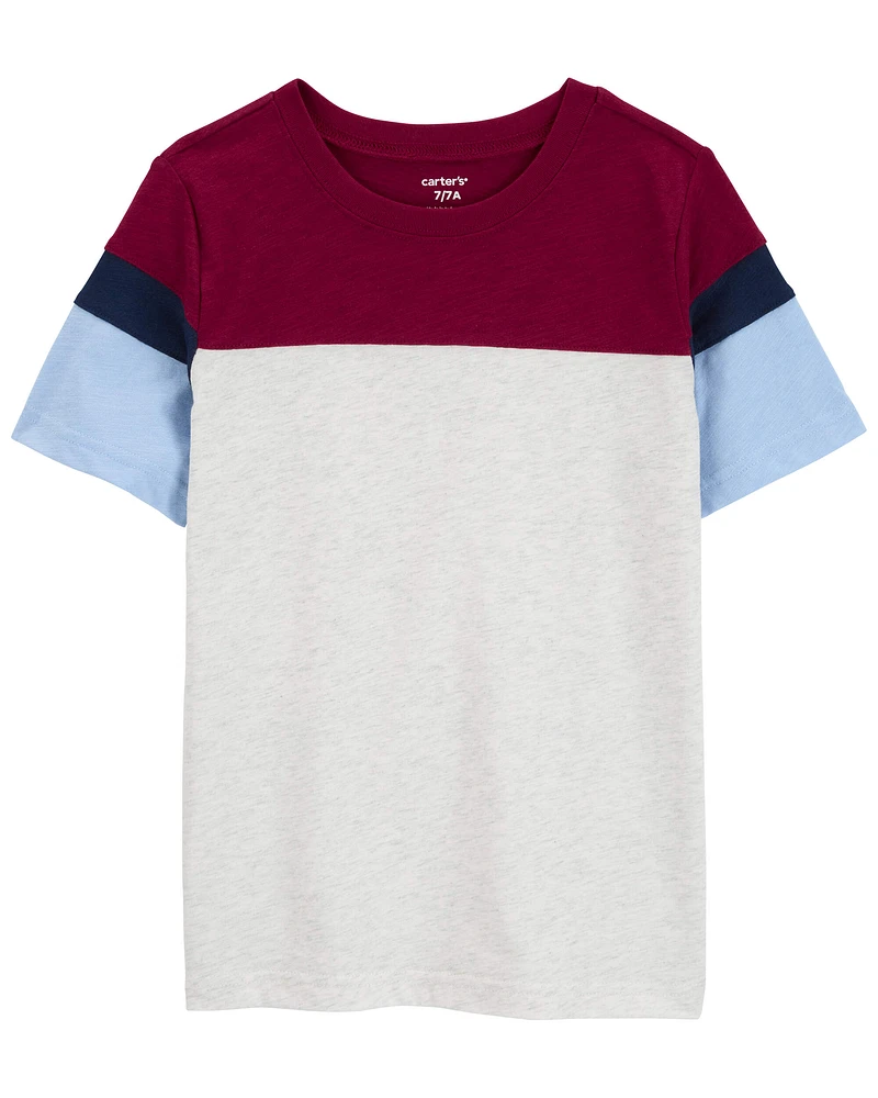 Kid Colourblock Graphic Tee