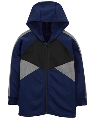 Kid Zip-Up French Terry Hoodie