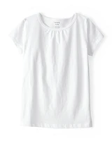 Kid White Cotton Tee
