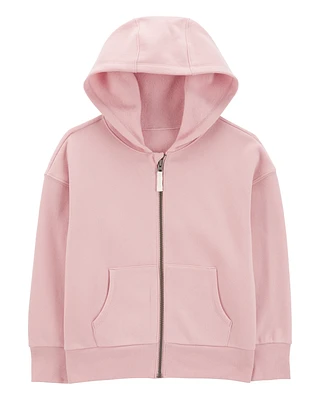 Kid Zip-Up Fleece Hoodie