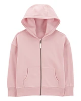 Kid Zip-Up Fleece Hoodie