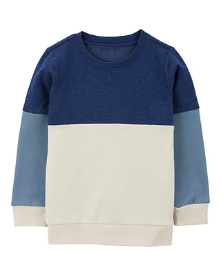 Baby Colourblock Fleece Pullover