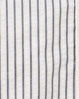 Baby 3-Piece Button-Down Shirt & Short Set