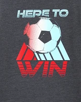 Kid Soccer Graphic Tee