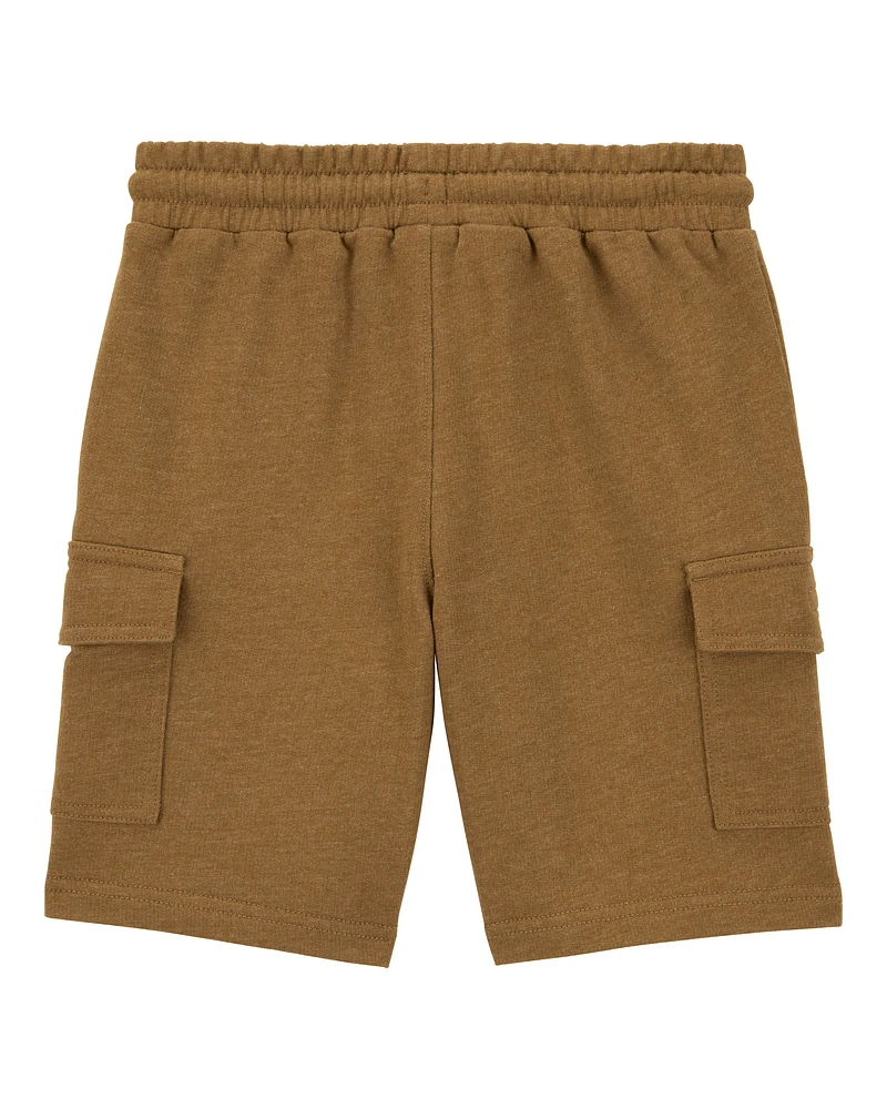 Kid Pull-On Knit Cargo Shorts